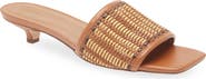 NORDSTROM RACK Ilene Woven Kitten Heel Sandal