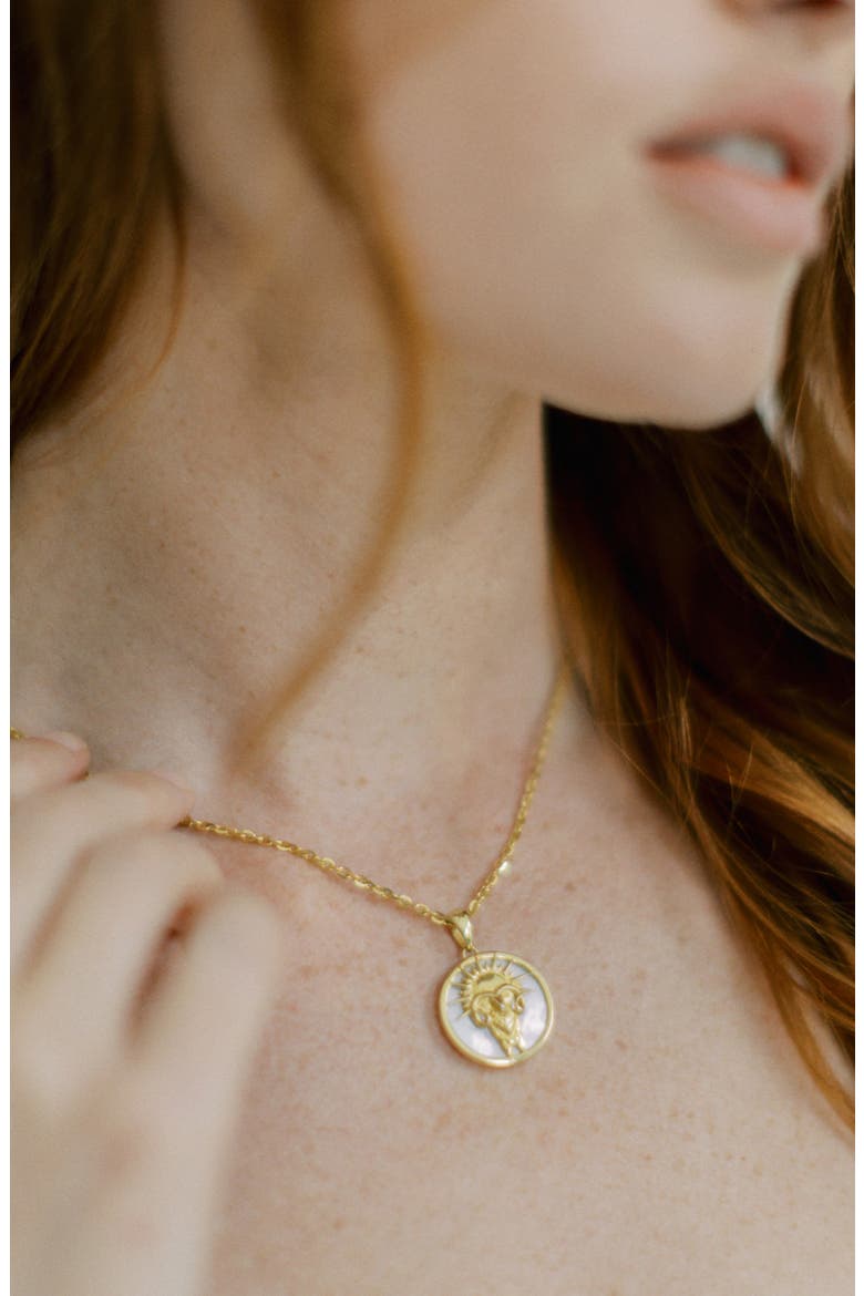 Zodiac Necklace, Alternate, color, Aries