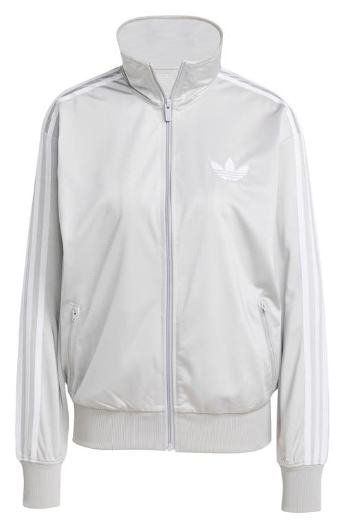 Shop Adidas Originals Firebird Recycled Polyester Track Jacket In Grey