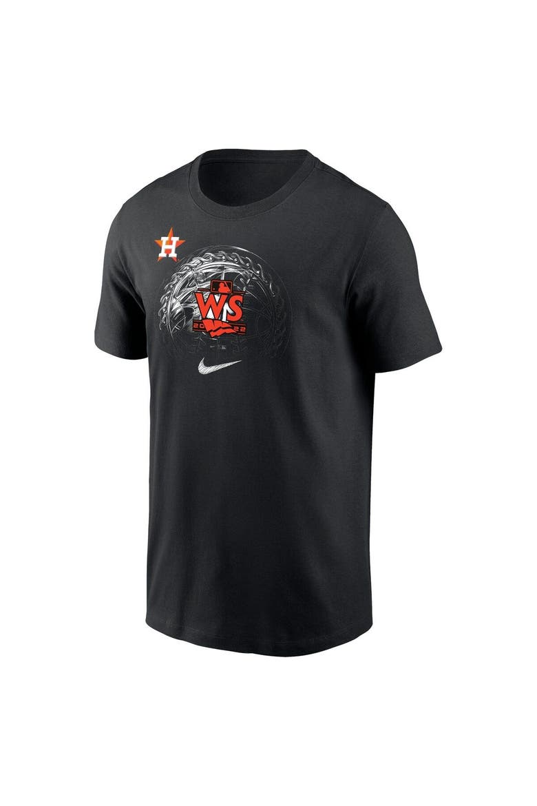 Men's Nike Black Houston Astros 2022 World Series Worldwide Event T-Shirt, Alternate, color, Black