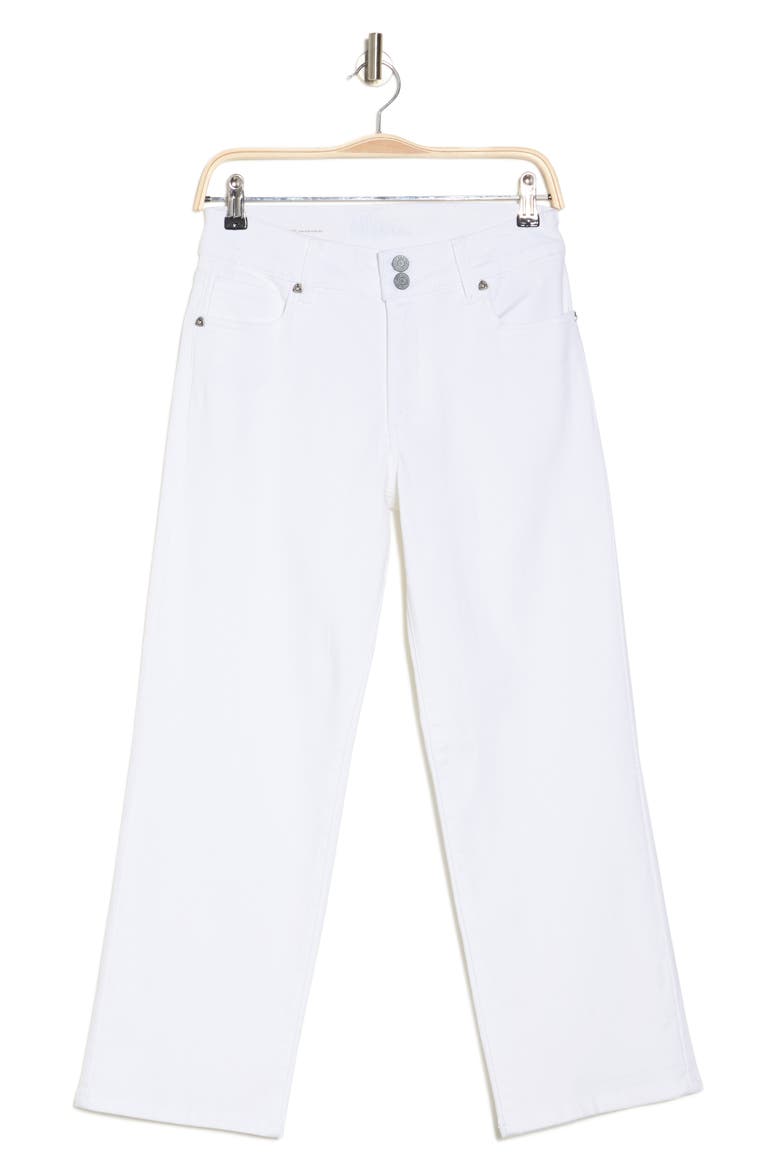Lucy High Waist Wide Leg Jeans, Alternate, color, OPTIC WHITE