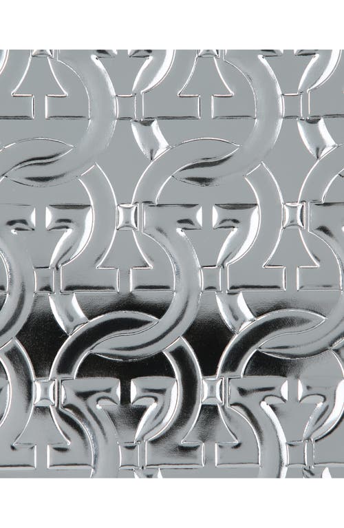 Ferragamo Brooklyn Shoulder Bag In Silver