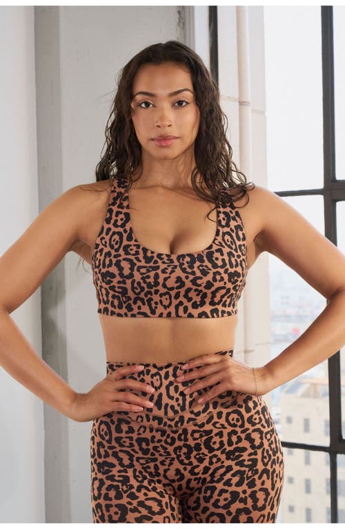 Vitality Pulse Core Bra In King Cheetah