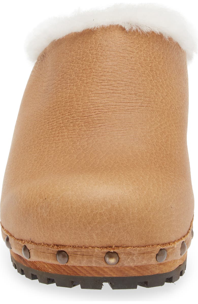 Sanita Hese Genuine Shealing Lined Clog, Alternate, color, 003 Chestnut