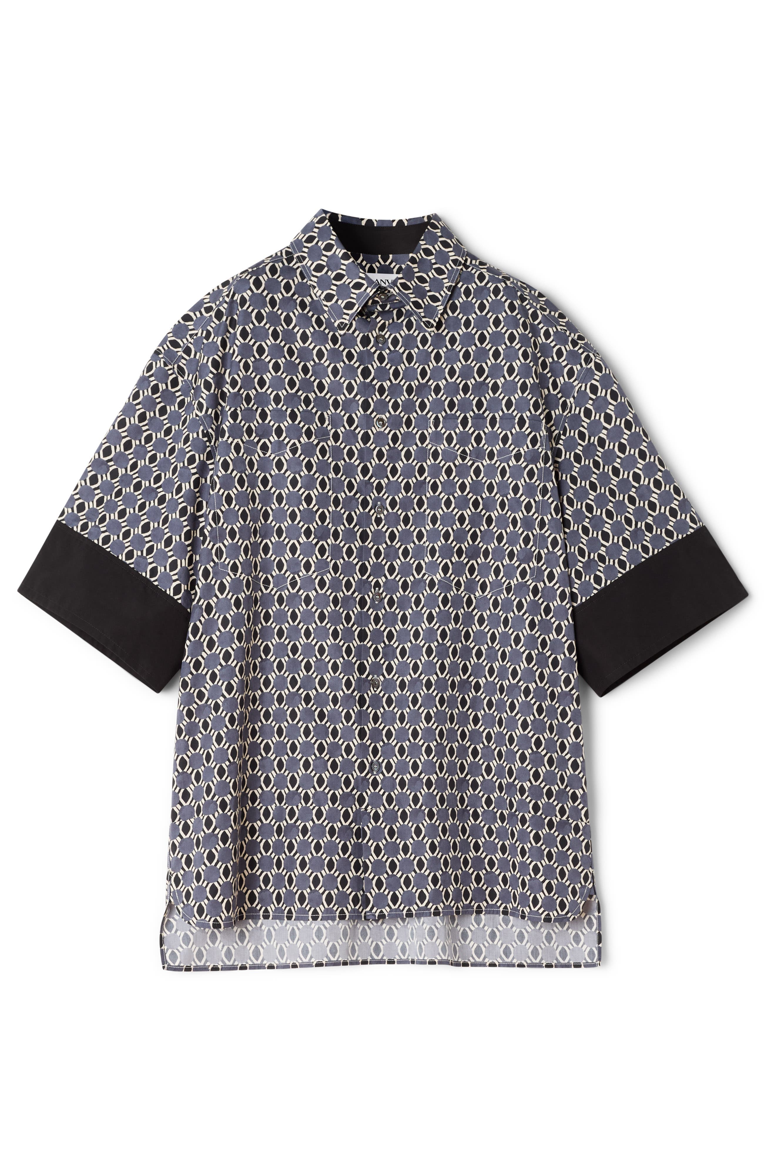 Loose-Fit Printed Cotton Shirt - image 2