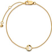 Monica Vinader Initial Chain Bracelet
