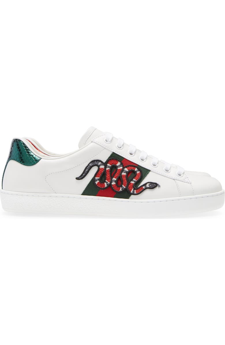 Gucci Ace Low Top Sneaker, Alternate, color,