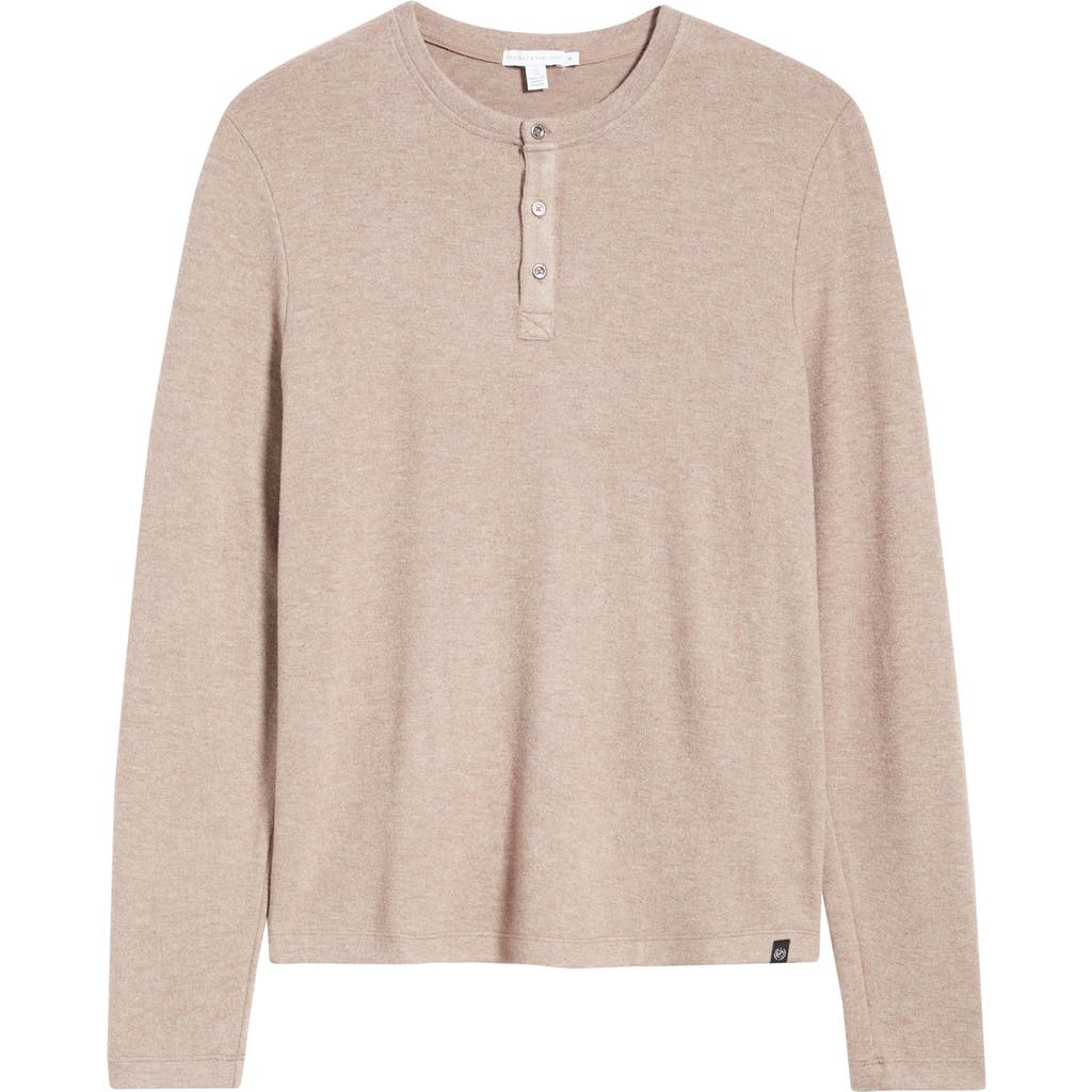 Threads 4 Thought Elias Heathered Henley In Neutral