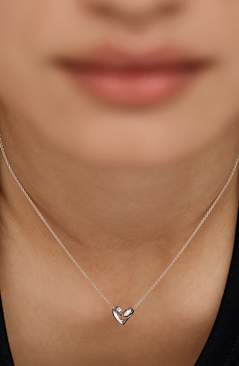 Monica Vinader Small Infinity Heart Necklace, Alternate, color, 