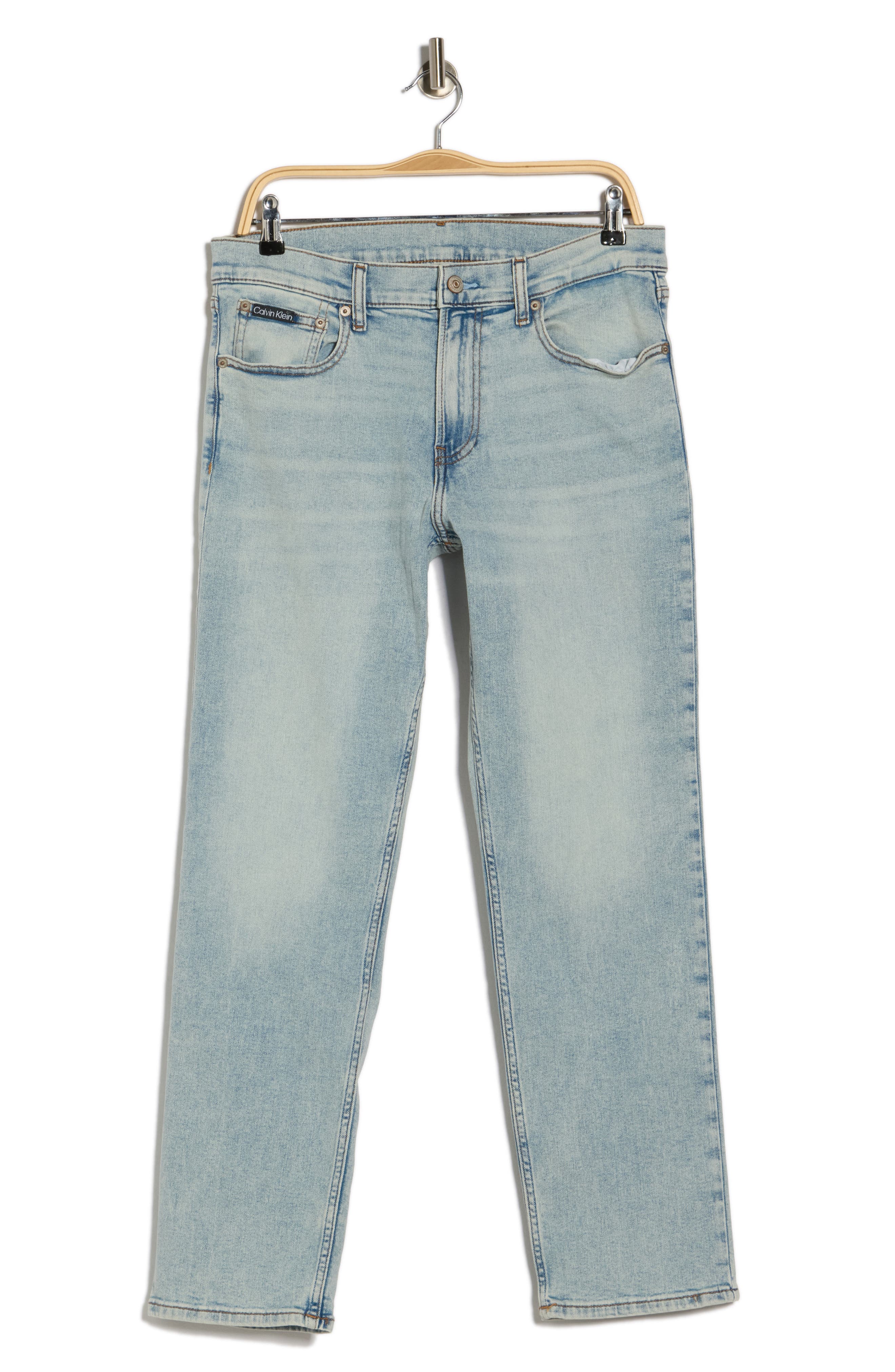 Calvin Klein Relaxed Straight Leg Jeans