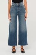DL1961 Hepburn High Waist Ankle Wide Leg Jeans
