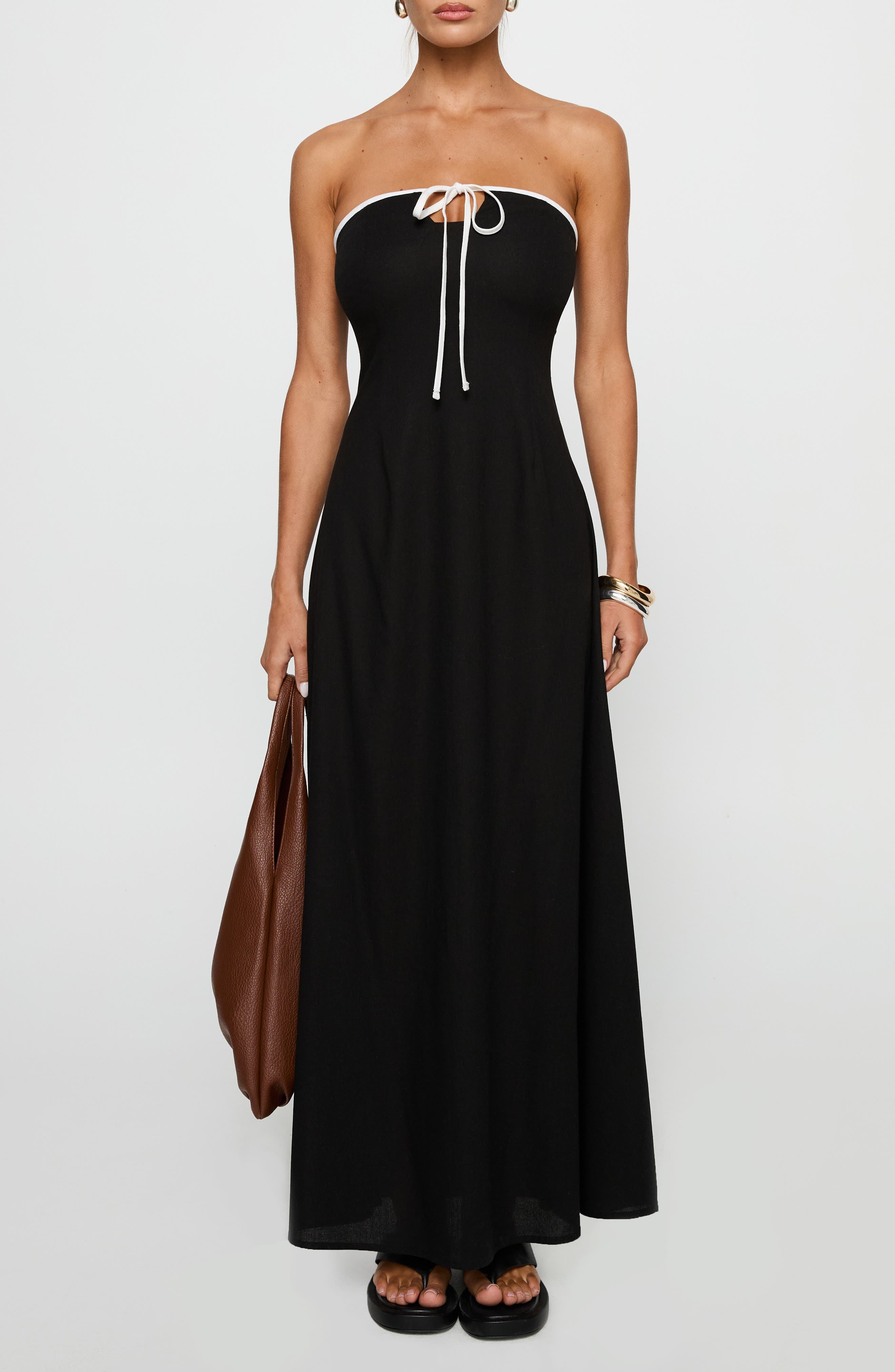 Bijou Strapless Maxi Dress