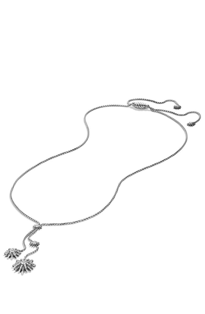 David Yurman Starburst Y-Necklace with Diamonds, Alternate, color, 