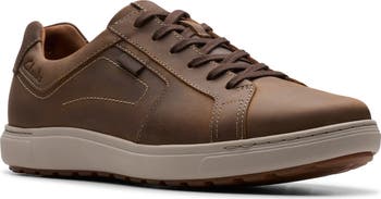 Clarks® Mapstone Lace-Up Leather Sneaker (Men) | Nordstrom display picture 2