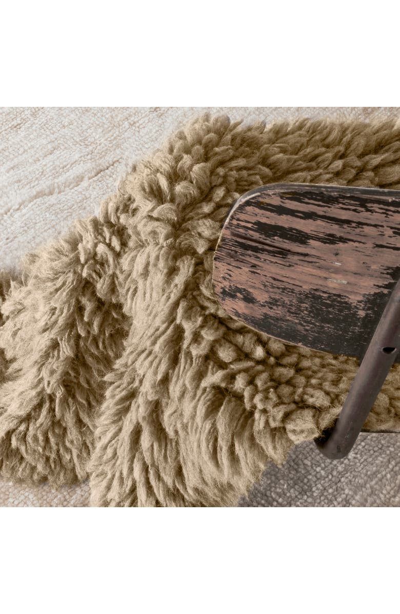 Lorena Canals Woolable rug Woolly, Alternate, color, Sheep Beige