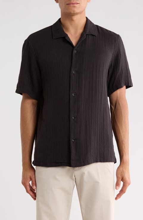 Alan Cotton Gauze Camp Shirt