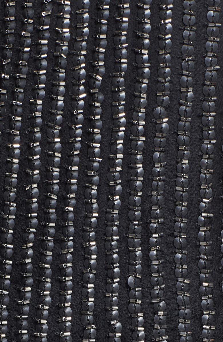 Parker 'Harrison' Surplice Beaded Romper, Alternate, color,