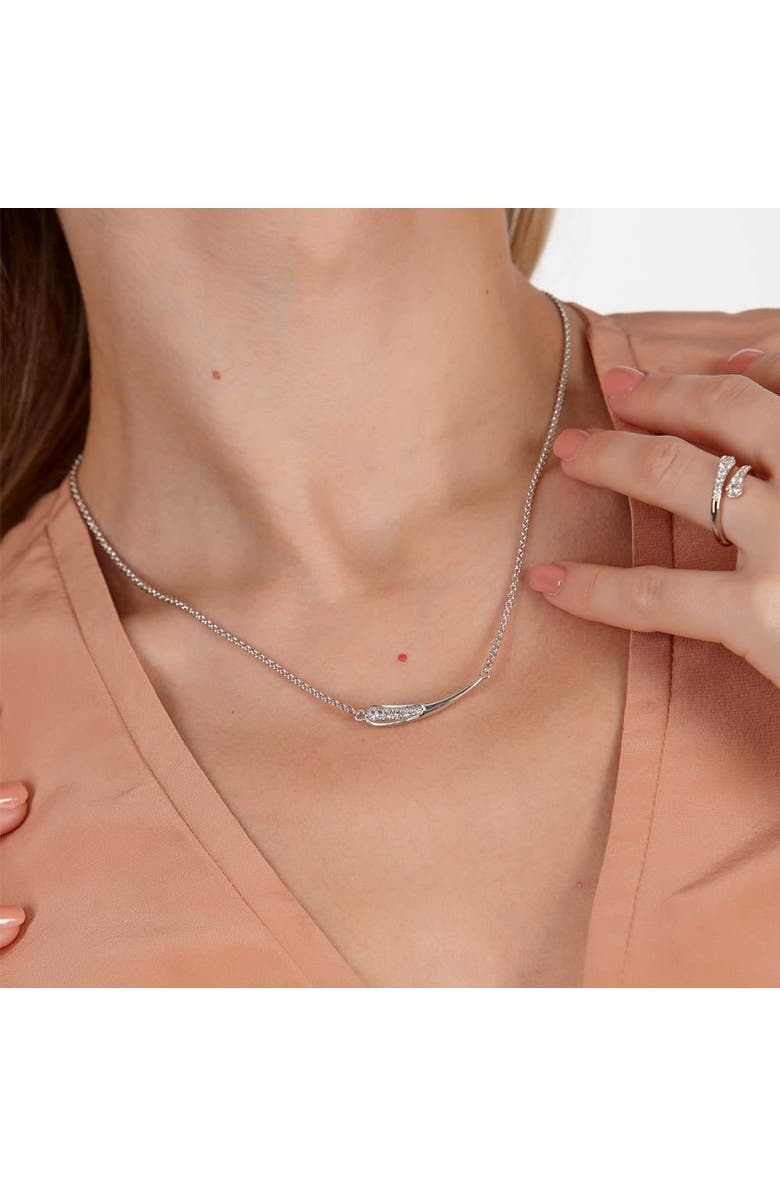 Lucy Quartermaine Skinny Drip Pendant, Alternate, color, Sterling Silver