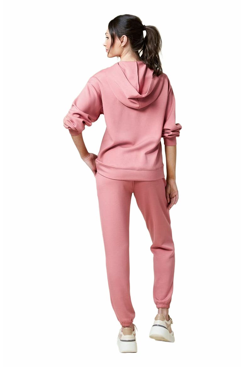 Athleisure DreamTech Oversize Hoodie Lounge Set, Alternate, color, Copper Rose