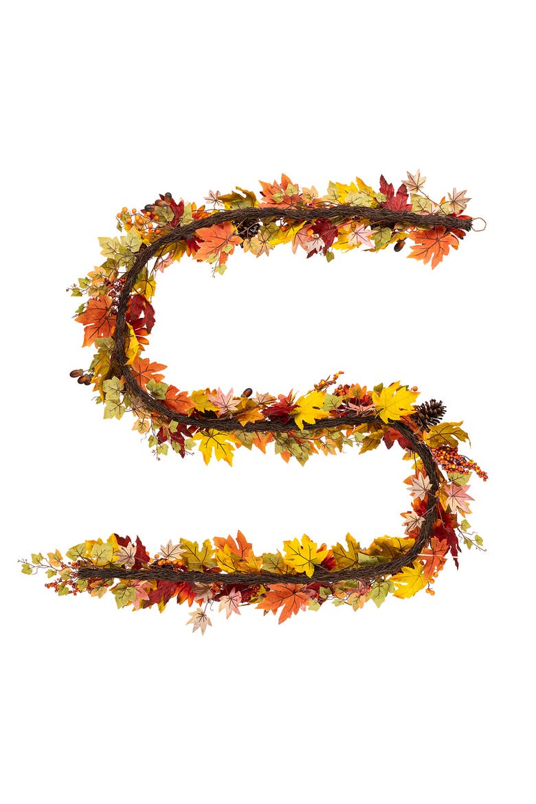 12ft Fall Oversized Sunflower Garland, Alternate, color, Orange