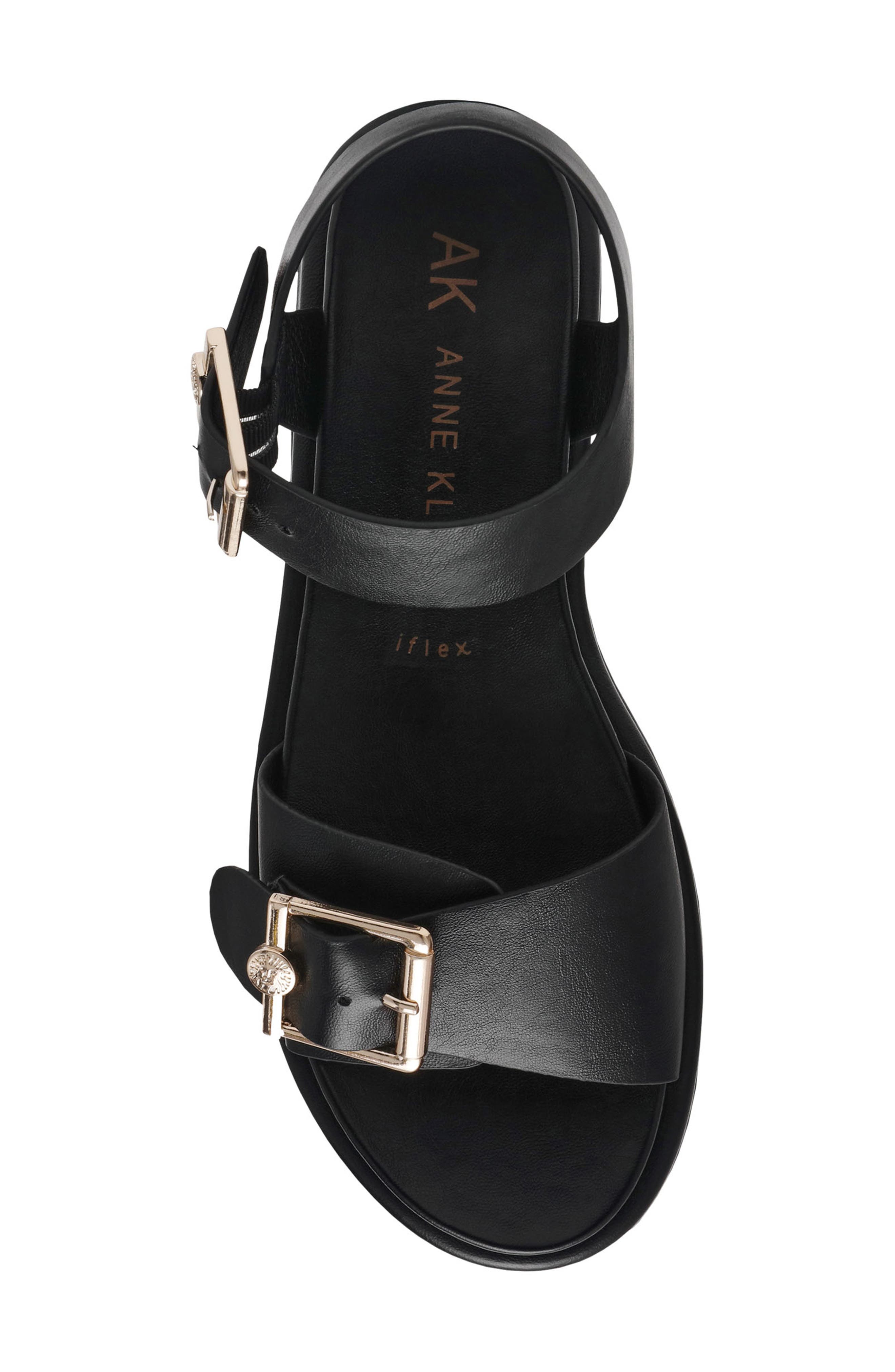 Anne Klein Elmer Flat Sandal, Alternate, color, 