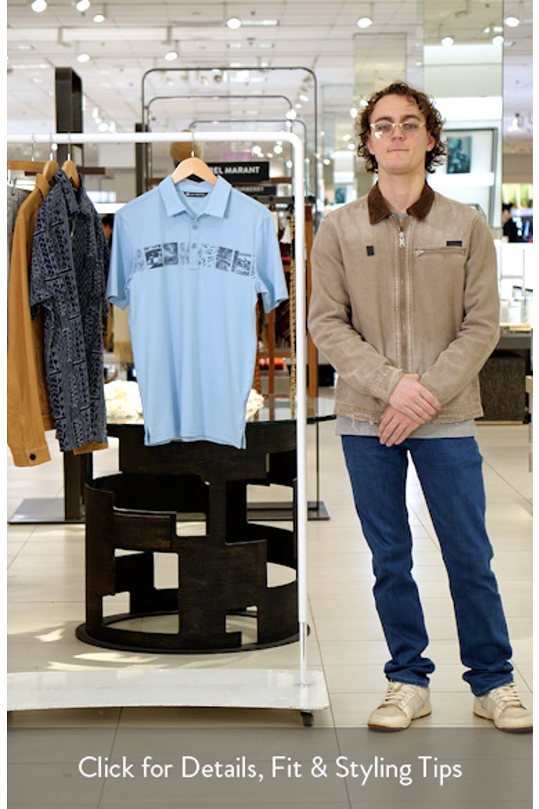 Chest Stripe Jersey Polo video