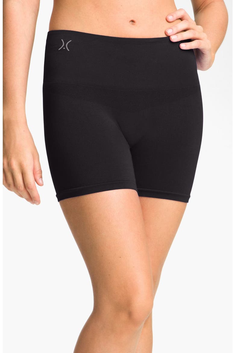 'Nina' Shaping Shorts, Main, color, BLACK