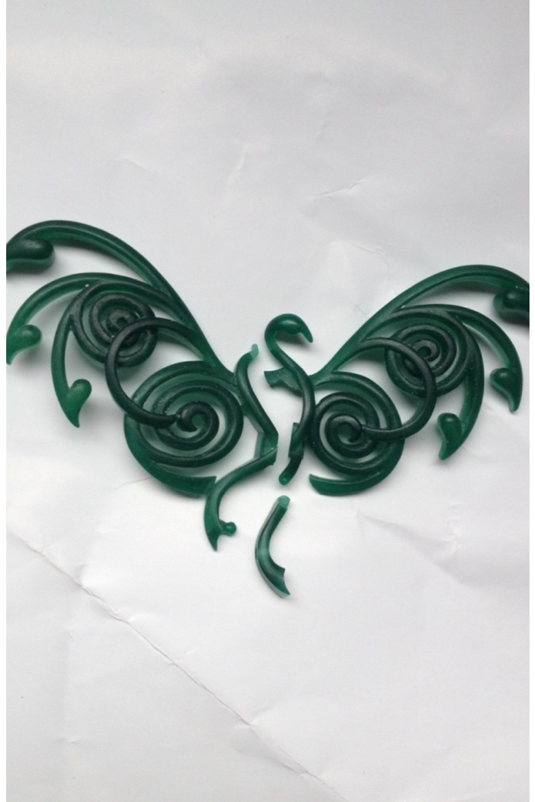 The Rising Phoenix Necklace, Alternate, color, Silver / Aquamarine