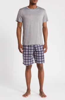 Crewneck Pajama Tee & Shorts Set