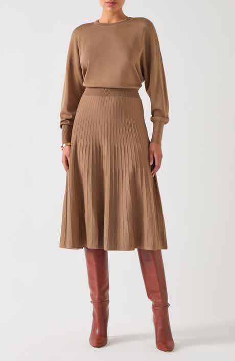 LK Bennett Blakely Long Sleeve Sweater Dress