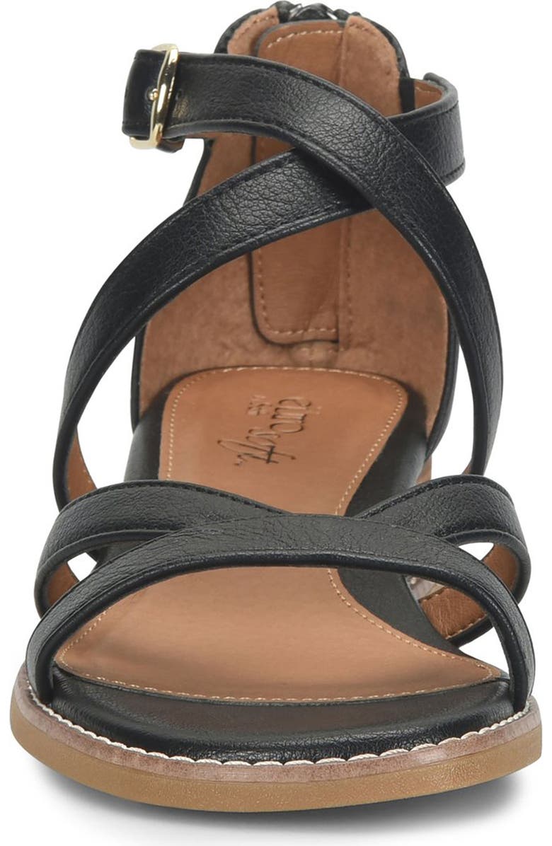 EUROSOFT Mysti Sandal, Alternate, color, Black