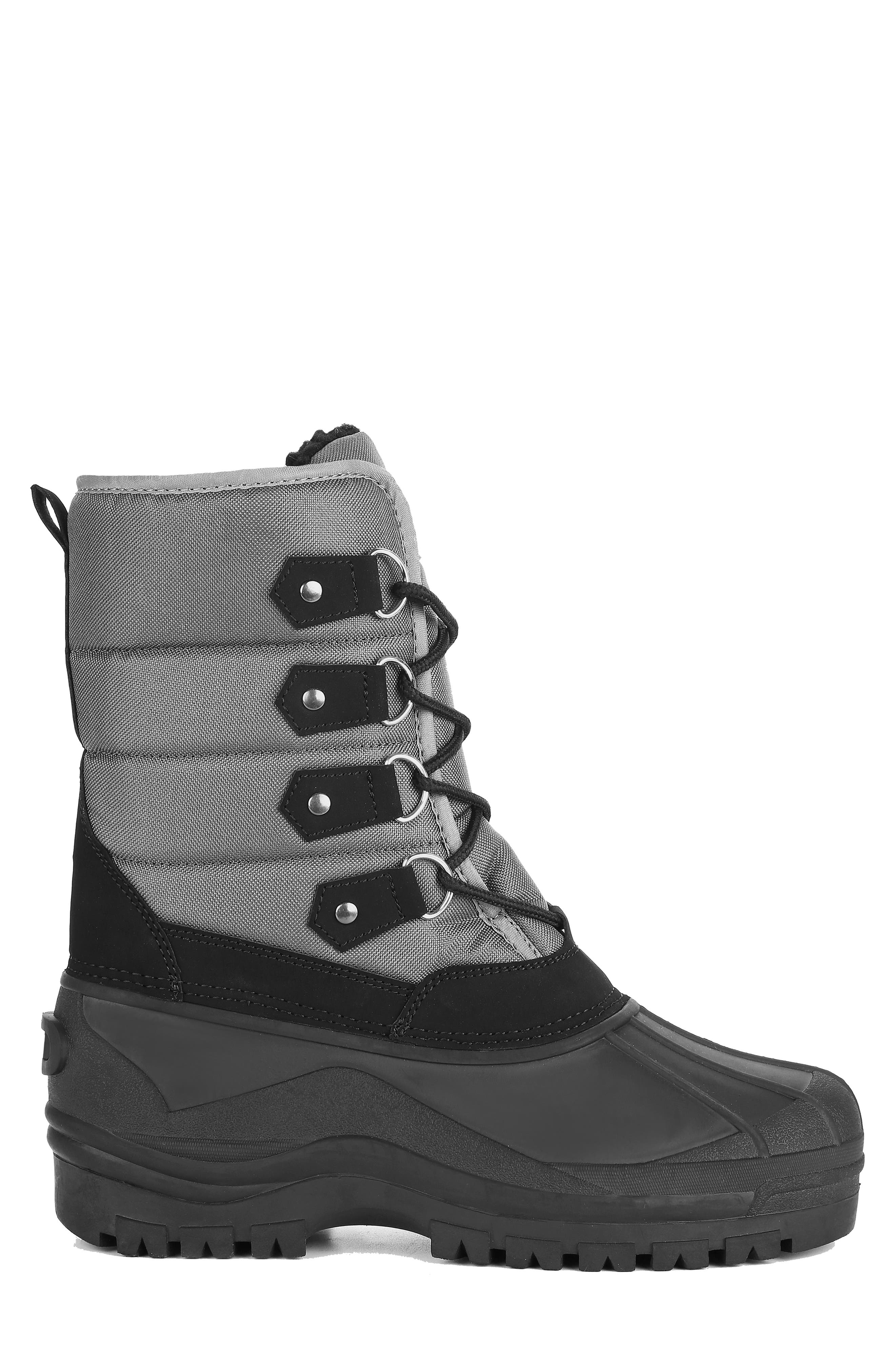 POLAR RANGE Peak Snow Boot, Alternate, color, Grey