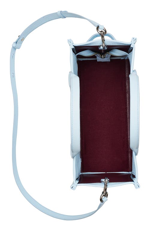 Marc Jacobs The Medium Leather Tote In Blue
