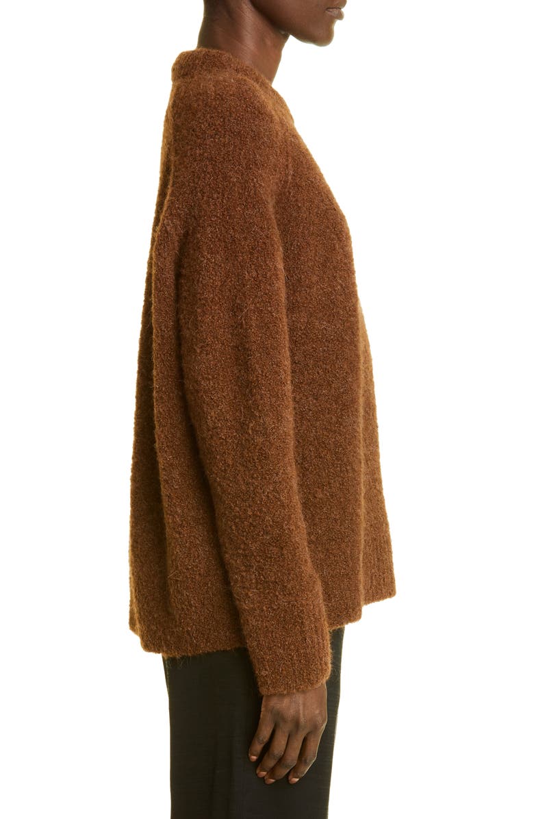 CO Alpaca Blend Bouclé Sweater, Alternate, color,