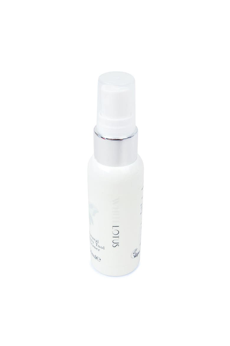 Natural Beauty Tool Cleaner, Alternate, color, White