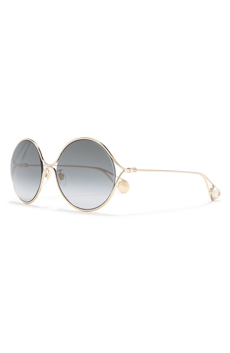 Gucci 60mm Round Sunglasses, Alternate, color,