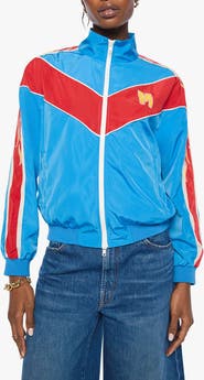 MOTHER The Glossy Letterman Jacket