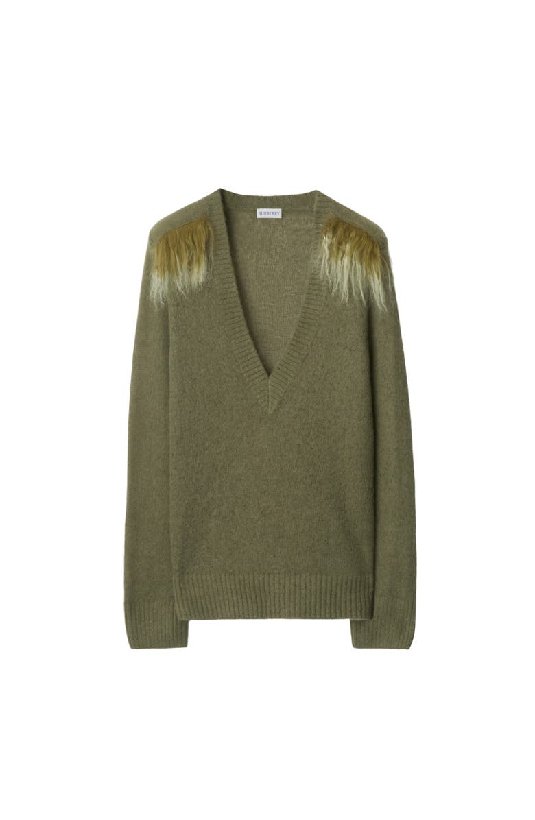 Burberry Alpaca Wool Blend Sweater, Alternate, color,