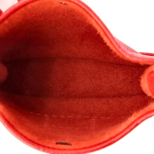 Pre-owned Hermes Hermes Evelyne Bag Gen Iii Clemence Tpm In Red