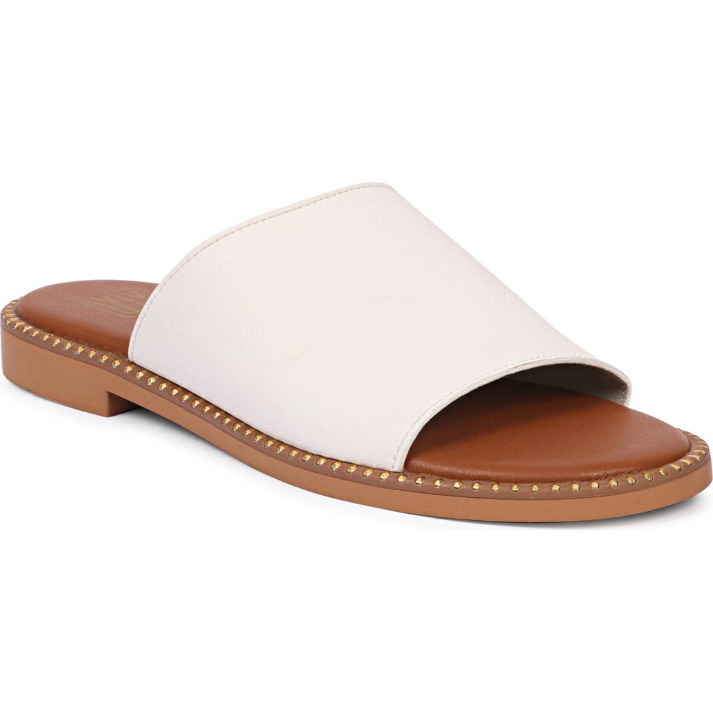 Saint G Kalina Slide Sandal In White