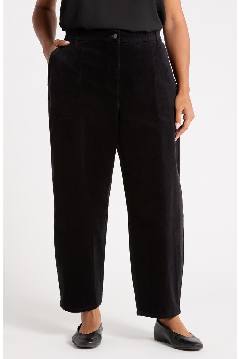 Ankle Arch Pants, Main, color, BLACK