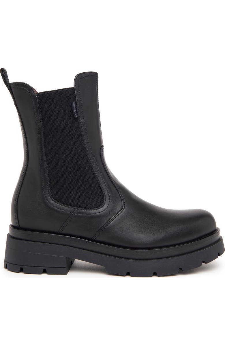 NeroGiardini Lug Sole Chelsea Boot, Alternate, color, Black