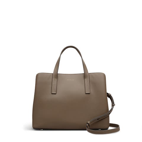 Dukes Place Medium Ziptop Satchel Bag