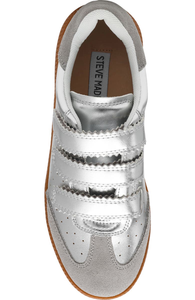 Steve Madden Momentum Sneaker, Alternate, color, Silver