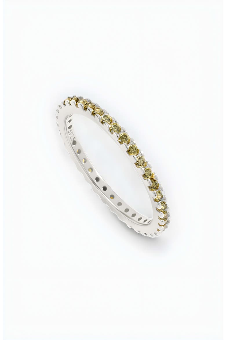 August Birthstone Eternity Stacking Ring, Main, color, 925 Sterling Silver