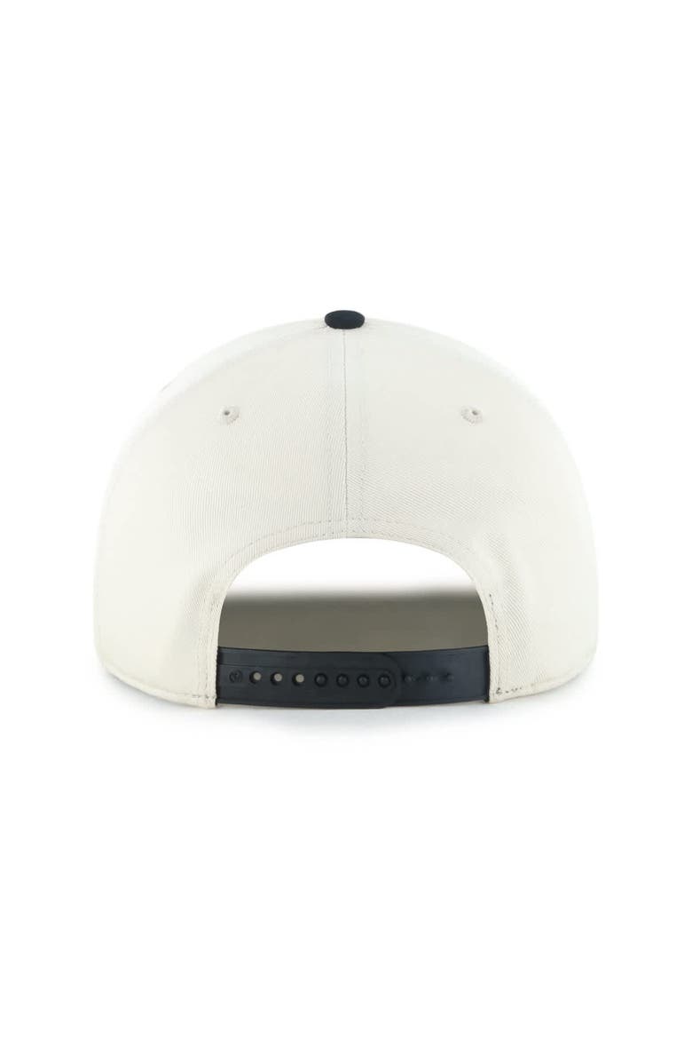 Men's '47 Natural/Black Baltimore Orioles Frame Out Hitch Adjustable Hat, Alternate, color, Natural