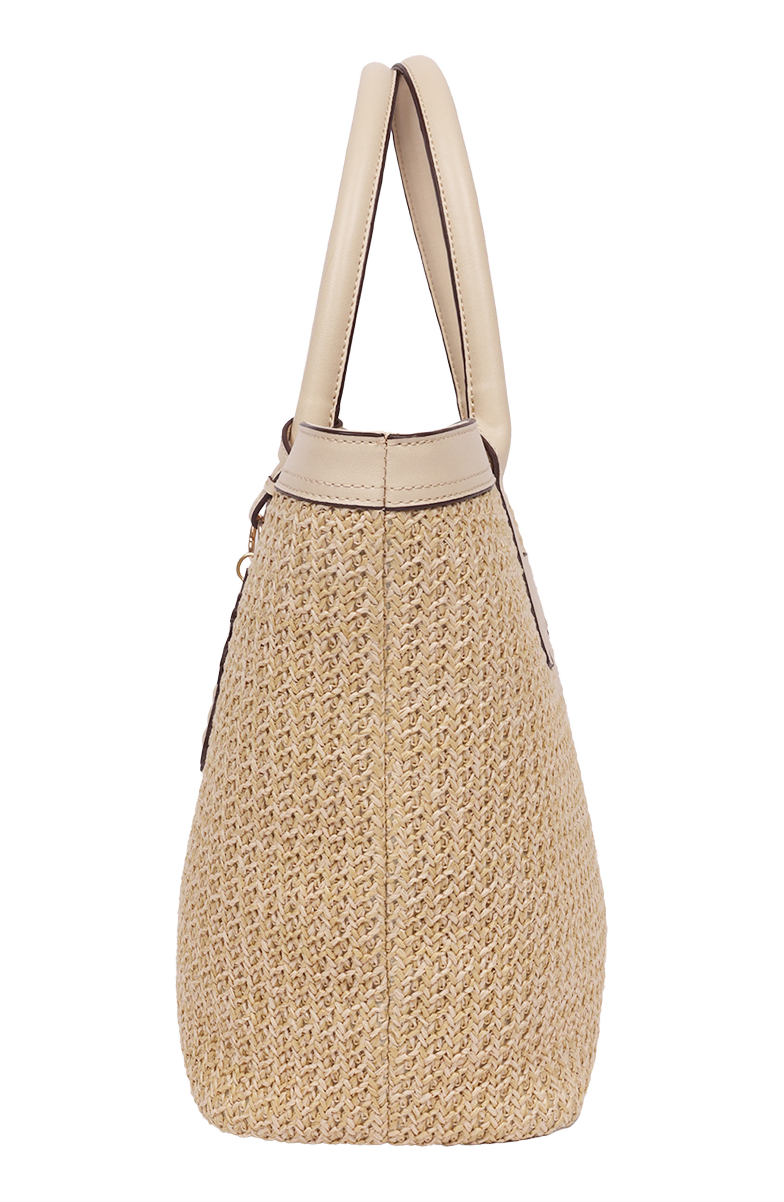 Tommy Bahama Raffia Large Tote Bag, Alternate, color, Tan