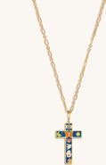 Karma and Luck Infinite Trust Cross Charm Necklace