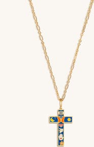 Karma and Luck Infinite Trust Cross Charm Necklace
