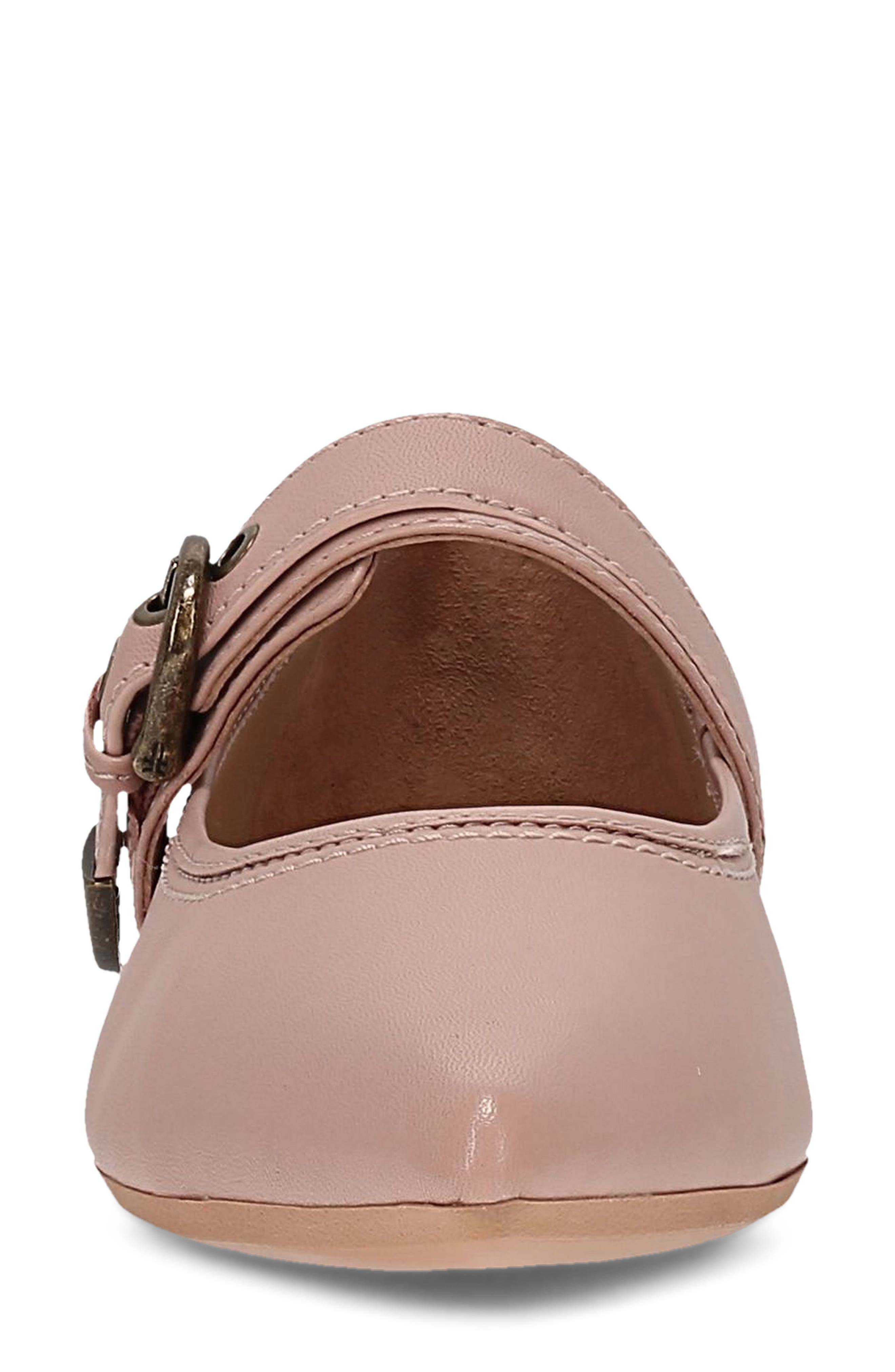 Heather Leather Mary Jane Flat, Alternate, color, ROSA